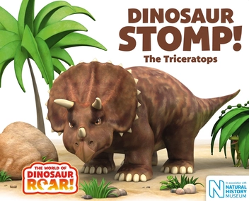 Паперова книга «Dinosaur Stomp! The Triceratops», автор Жанна Вілліс - фото №1 - мініатюра