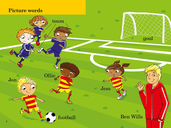 Бумажная книга «Ladybird Readers. Level 1. Jons Football Team» - фото №2 - миниатюра