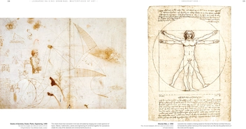 Бумажная книга «Leonardo Da Vinci Drawings», автор Сьюзен Грандж - фото №4 - миниатюра