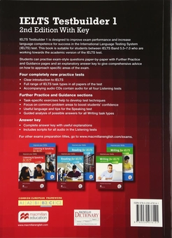 Бумажная книга «IELTS 1 Testbuilder 2nd ed +key », автор Сэм Маккартер - фото №2 - миниатюра