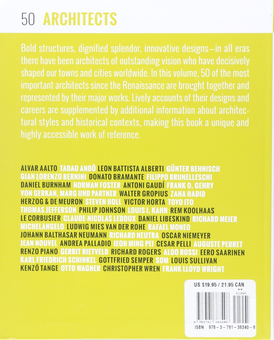 Бумажная книга «50 Architects You Should Know», автор Ізабель Кюль - фото №2 - миниатюра