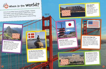 Паперова книга «Flags Around the World. Ultimate Sticker Book» - фото №5 - мініатюра