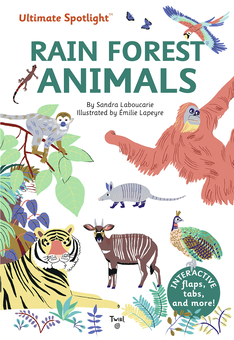 Паперова книга «Ultimate Spotlight: Rain Forest Animals», автор Сандра Лабукарі - фото №2 - мініатюра