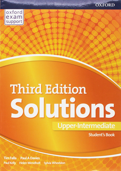 Бумажная книга «Solutions Upper Intermediate Student's Book: Leading the way to success», авторов Пол А. Дэвис, Тим Фалья - фото №1 - миниатюра