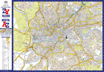 Бумажная книга «Bristol A-Z Pocket Street Map» - фото №2 - миниатюра