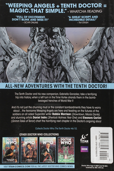 Бумажная книга «Doctor Who. The Tenth Doctor. Volume 2. The Weeping Angels of Mons», автор Робби Моррисон - фото №2 - миниатюра