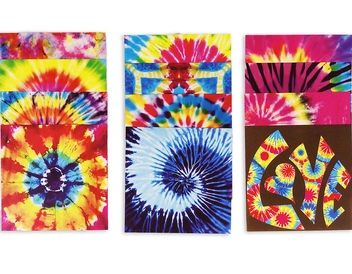 Бумажная книга «Origami Paper. 300 sheets. Tie-Dye Patterns. 10 cm» - фото №5 - миниатюра