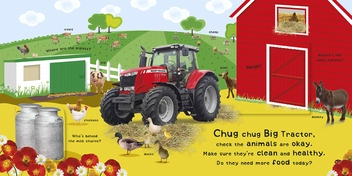 Паперова книга «Chug Chug Tractor» - фото №6 - мініатюра