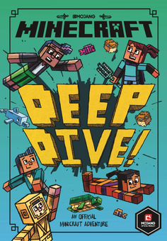 Бумажная книга «Minecraft. Deep Dive (Minecraft Woodsword Chronicles #3)», автор Ник Элиопулос - фото №1 - миниатюра