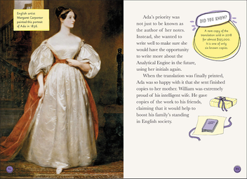 Бумажная книга «Ada Lovelace», автор Нэнси Кастальдо - фото №5 - миниатюра