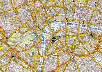 Бумажная книга «London A-Z Street Map» - фото №3 - миниатюра