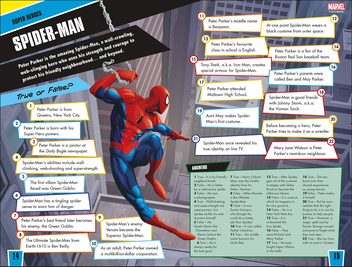 Паперова книга «Marvel Ultimate Fact Book. Become a Marvel Expert!», автор Мелані Скотт - фото №8 - мініатюра