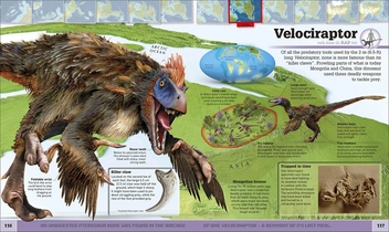 Бумажная книга «What's Where on Earth Dinosaurs and Other Prehistoric Life», авторов Даррен Нэйш, Крис Баркер - фото №8 - миниатюра
