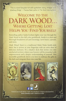 Паперова книга «Dark Wood Tarot», автор Саша Грехем - фото №3 - мініатюра