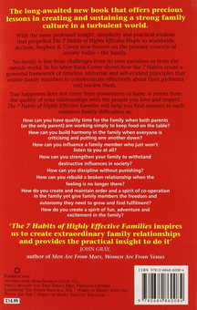 Бумажная книга «The 7 Habits of Highly Effective Families», автор Стивен Кови - фото №1 - миниатюра