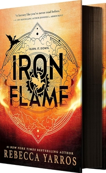 Паперова книга «Iron Flame (Залізне полум'я мовою оригіналу)», автор Ребекка Яррос - фото №2 - мініатюра