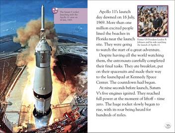 Паперова книга «Moon Landings» - фото №5 - мініатюра
