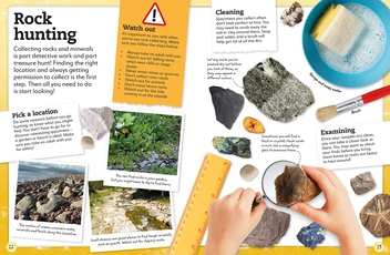 Бумажная книга «My Book of Rocks and Minerals. Things to Find, Collect, and Treasure», автор Девин Денни - фото №4 - миниатюра