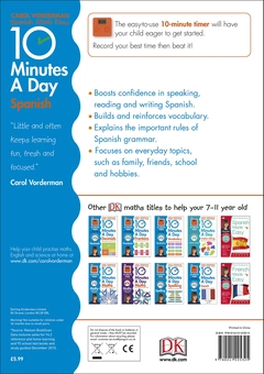 Бумажная книга «10 Minutes a Day Spanish Ages 7-11 Key Stage 2», автор Кэрол Вордерман - фото №2 - миниатюра
