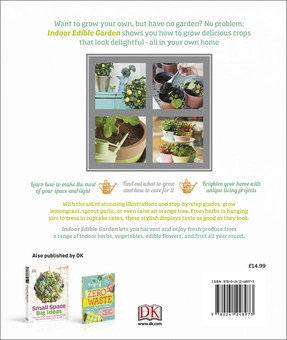 Бумажная книга «Indoor Edible Garden. Creative Ways to Grow Herbs, Fruit and Vegetables in Your Home», автор Зия Аллауэй - фото №2 - миниатюра