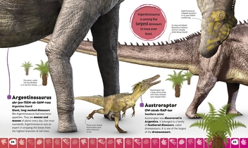Бумажная книга «Dinosaur A to Z. An Amazing Alphabetical Dinosaur Parade» - фото №5 - миниатюра