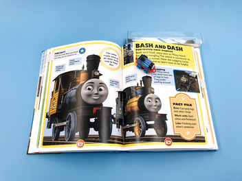 Бумажная книга «Thomas & Friends Character Encyclopedia. With Thomas Mini toy » - фото №4 - миниатюра
