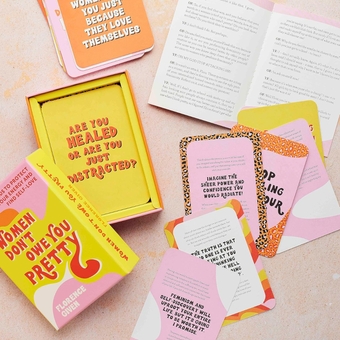 Паперова книга «Women Don't Owe You Pretty. The Card Deck 50 Cards to Protect Your Energy and Find Self-Love» - фото №7 - мініатюра