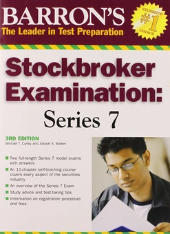 Паперова книга «Barron's Stockbroker Examination: Series 7», автор Майкл Керлі - фото №1 - мініатюра