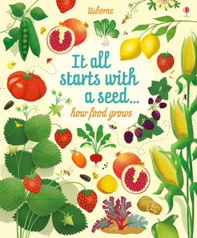 Бумажная книга «It All Starts with a Seed... how food grows», автор Эмили Боун - фото №1 - миниатюра