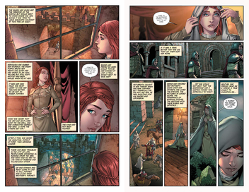 Бумажная книга «A Clash of Kings: Graphic Novel, Volume Two», автор Даниэль Авраам - фото №7 - миниатюра