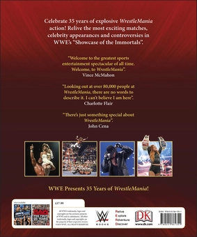 Паперова книга «WWE 35 Years of Wrestlemania », авторів Дін Міллер, Браян Шилдс - фото №2 - мініатюра