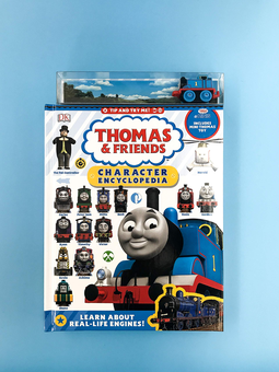 Бумажная книга «Thomas & Friends Character Encyclopedia. With Thomas Mini toy » - фото №5 - миниатюра