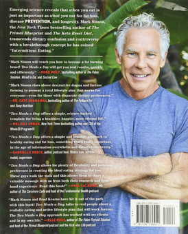 Паперова книга «Two Meals a Day. The Simple, Sustainable Strategy to Lose Fat, Reverse Aging, and Break Free from Diet Frustration Forever», авторів Марк Сіссон, Бред Кернс - фото №4 - мініатюра