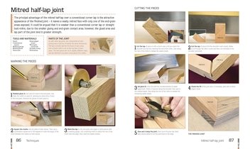 Бумажная книга «Woodwork Step by Step. More than 100 Tools and Techniques with Inspirational Projects to Make», автор Джулиан Касселл - фото №5 - миниатюра