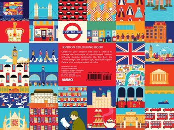 Бумажная книга «London Coloring Book Mini Edition», автор Мин Хо - фото №2 - миниатюра