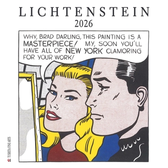 Бумажная книга «Roy Lichtenstein 2026» - фото №1 - миниатюра