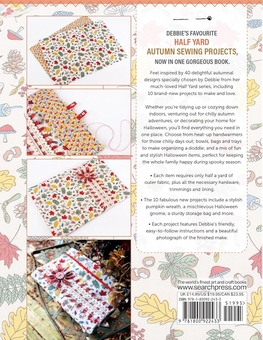Бумажная книга «Half Yard™ Autumn Collection», автор Дебби Шор - фото №2 - миниатюра