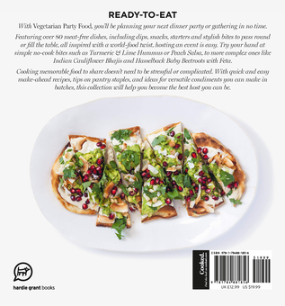Бумажная книга «Vegetarian Party Food», автор Джессика Олдфилд - фото №3 - миниатюра