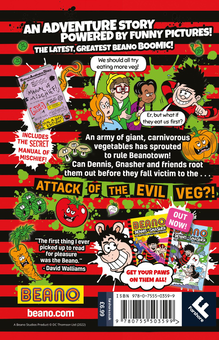 Бумажная книга «Beano Dennis & Gnasher. Attack of the Evil Veg» - фото №6 - миниатюра