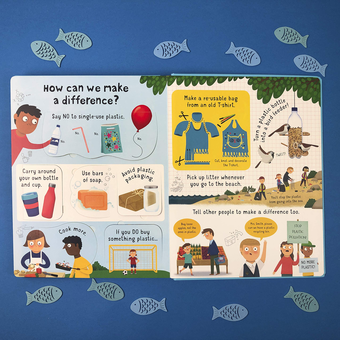 Паперова книга «Lift-the-Flap Questions and Answers About Plastic », автор Кеті Дейнс - фото №3 - мініатюра