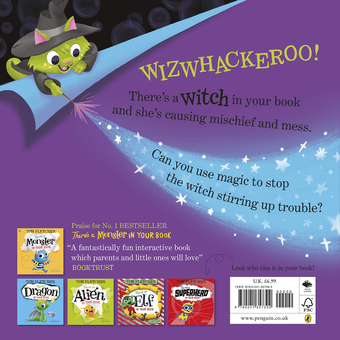 Бумажная книга «There's a Witch in Your Book», автор Том Флетчер - фото №2 - миниатюра
