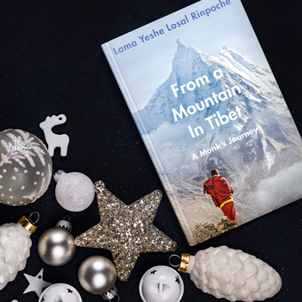 Бумажная книга «From a Mountain In Tibet», автор Еше Лосал - фото №3 - миниатюра