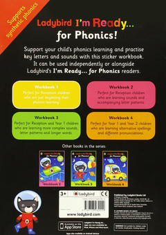 Бумажная книга «Workbook 1: Ladybird I'm Ready for Phonics» - фото №2 - миниатюра