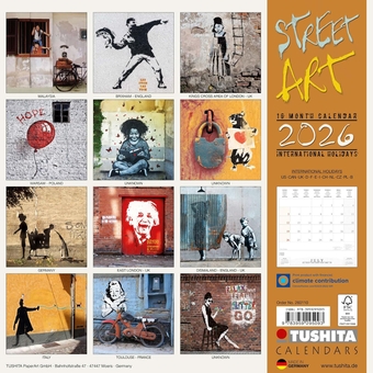 Паперова книга «Street Art 2026» - фото №2 - мініатюра