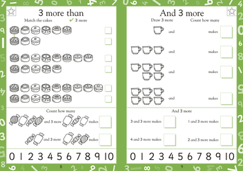 Бумажная книга «Maths Made Easy Adding and Taking Away Ages 3-5 Preschool», автор Кэрол Вордерман - фото №2 - миниатюра