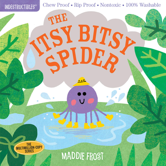 Паперова книга «Indestructibles. Itsy-Bitsy Spider» - фото №1 - мініатюра