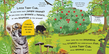 Паперова книга «Growl! Howl! Animals» - фото №3 - мініатюра