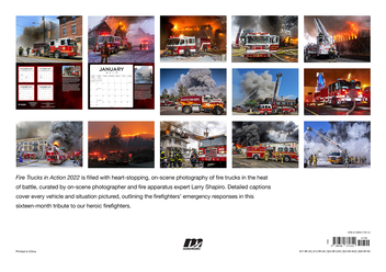 Бумажная книга «Fire Trucks in Action 2022», автор Ларри Шапиро - фото №2 - миниатюра