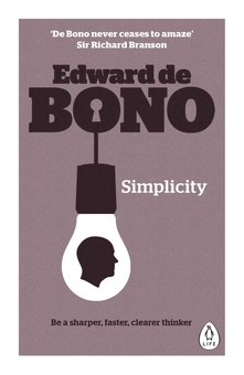 Паперова книга «Simplicity», автор Едвард де Боно - фото №1 - мініатюра