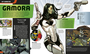 Бумажная книга «Marvel Guardians of the Galaxy. The Ultimate Guide to the Cosmic Outlaws», автор Ник Джонс - фото №4 - миниатюра